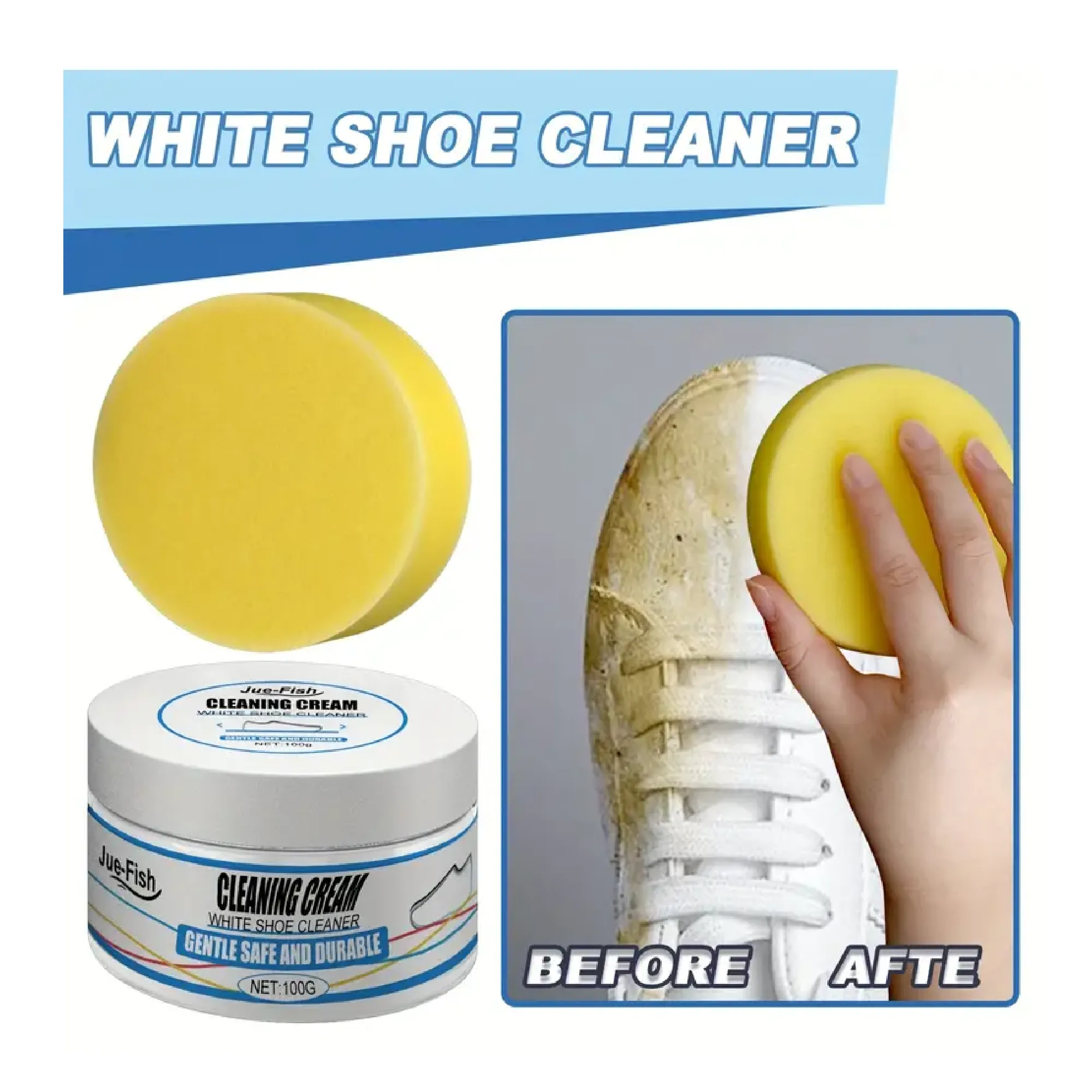 1/2/3pcs, Shoe Cleaning Cream, Shoe Cleaner, Leather Shoes Brightening Cream, Multipurpose White Shoe Cleaning Cream For Cleaning, Whitening, Brightening, To Remove Stains