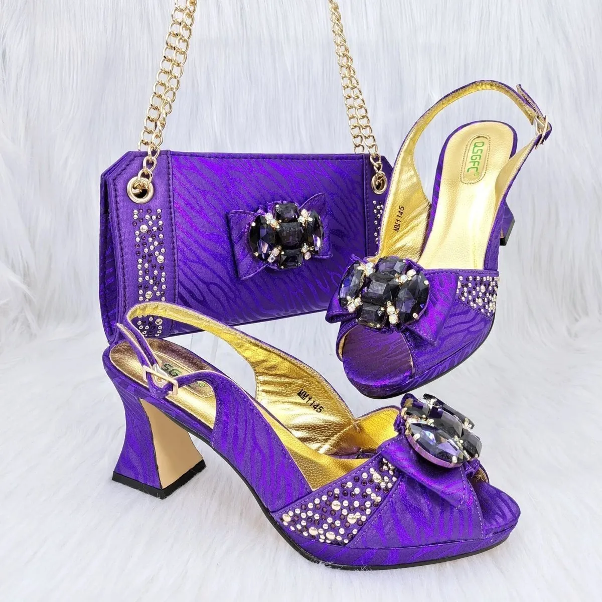 2023 Latest Italian Fashion Shoes & Bag Set - Stylish Design