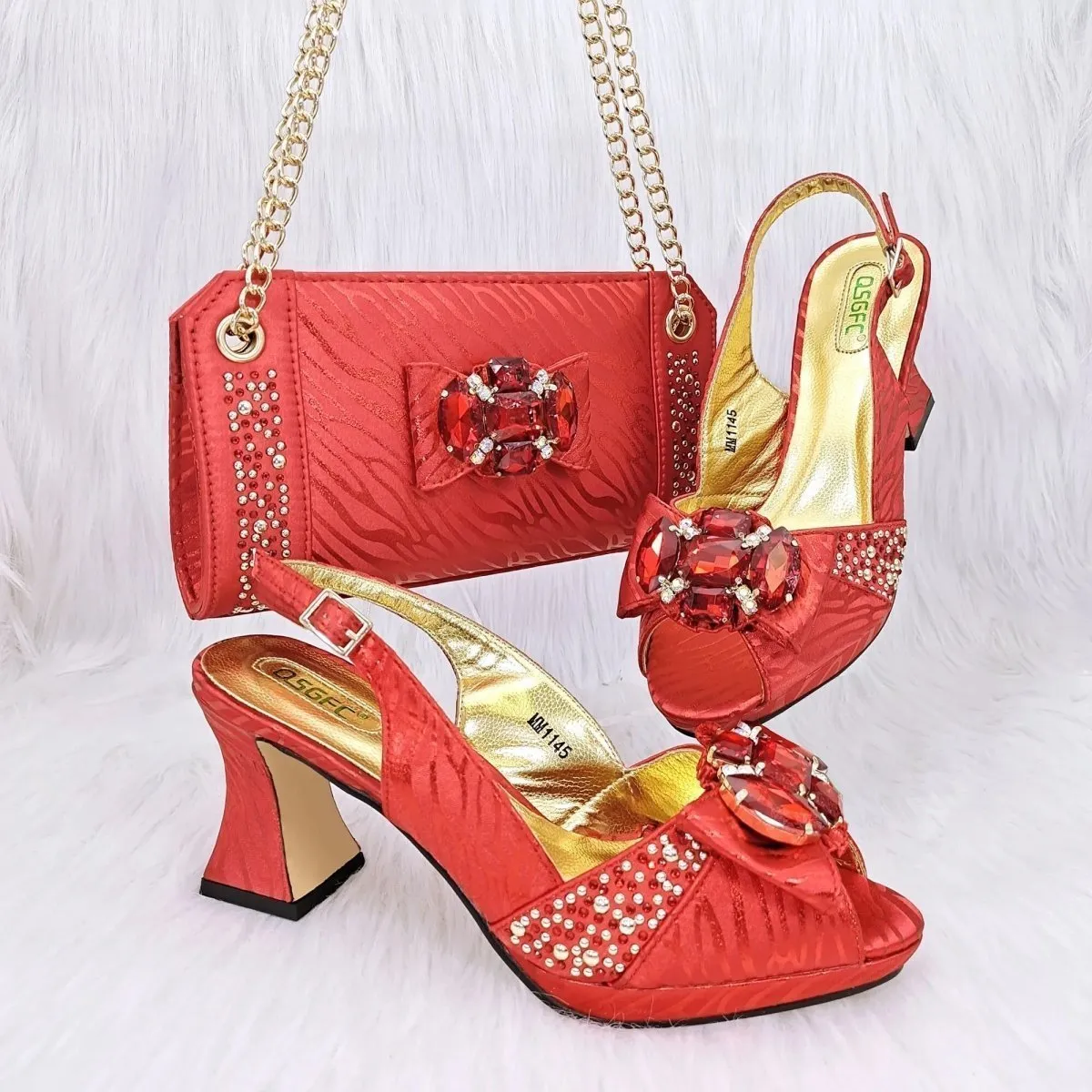 2023 Latest Italian Fashion Shoes & Bag Set - Stylish Design