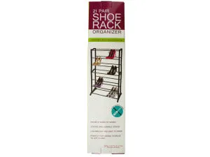 21 Pair Shoe Rack Organizer