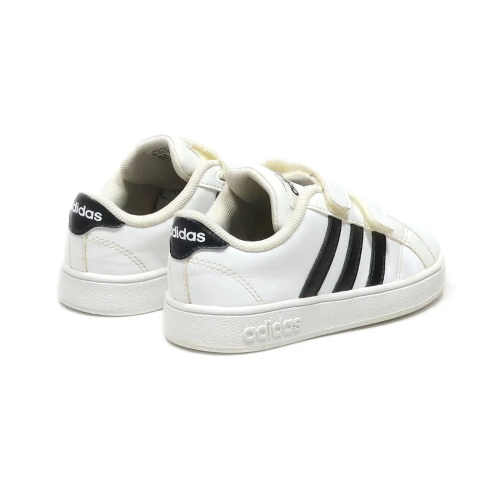 Adidas Baseline Infant Crawlers Leather White Colour For Kids