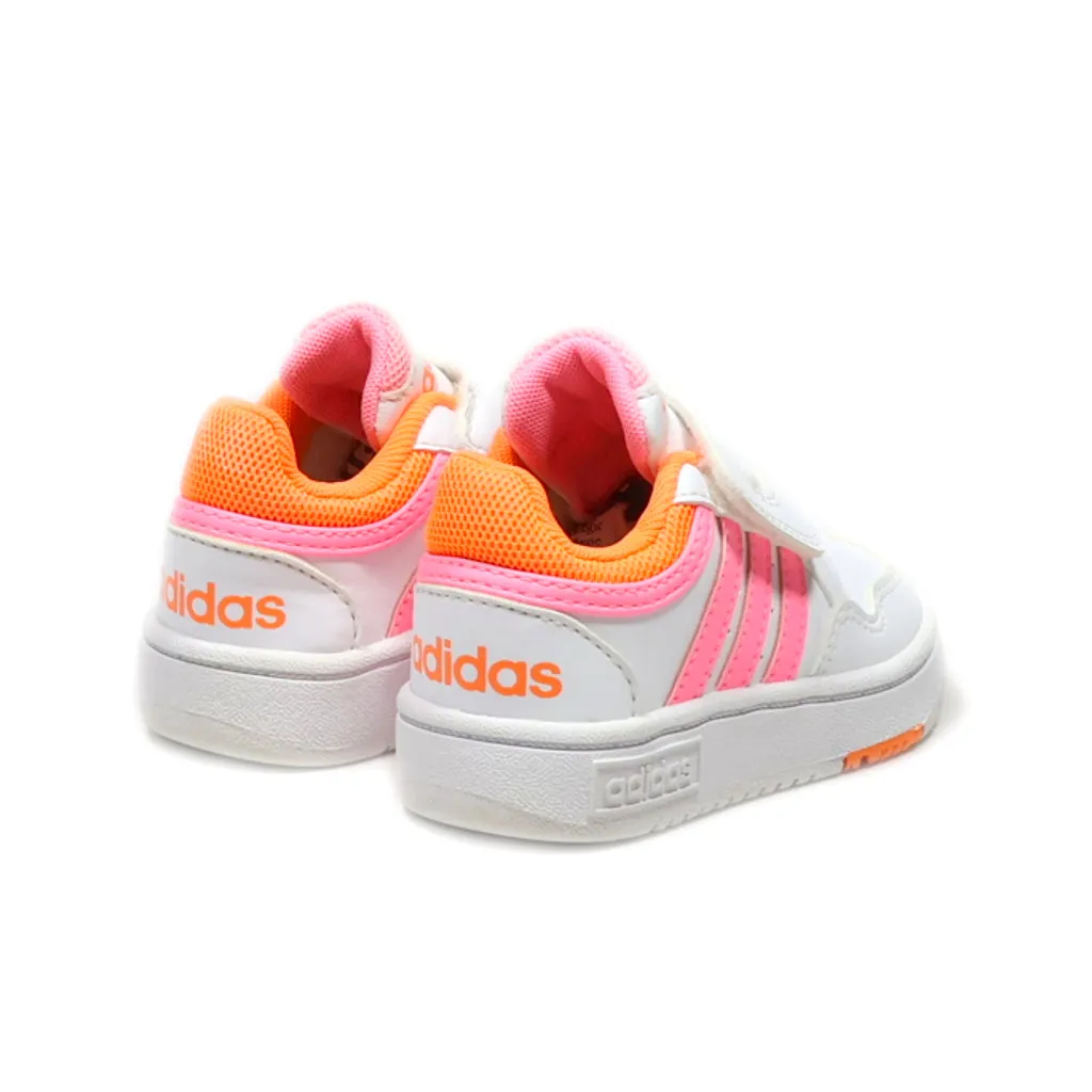 Adidas Basketball Crawlers Leather White Colour For Kids