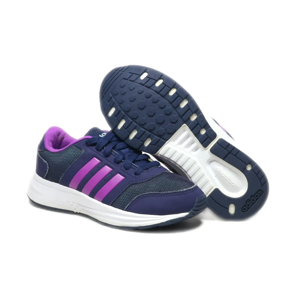 Adidas Cloudfoam Saturn Sport Shoes Leather Blue Colour For Kids