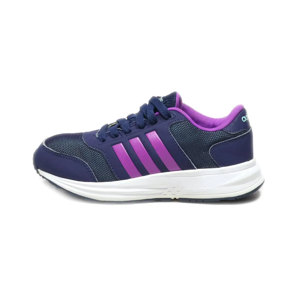 Adidas Cloudfoam Saturn Sport Shoes Leather Blue Colour For Kids