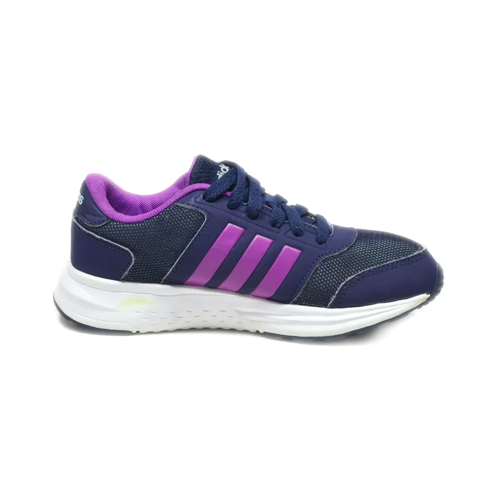 Adidas Cloudfoam Saturn Sport Shoes Leather Blue Colour For Kids