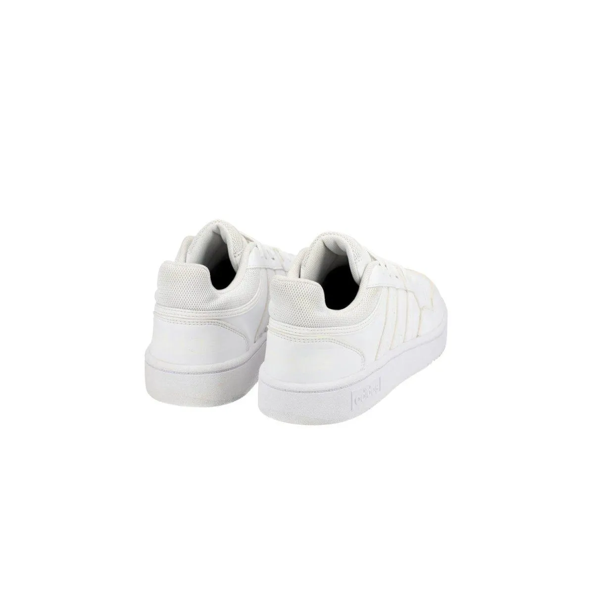 Adidas Hoops Sneakers Fabric White Colour For Kids