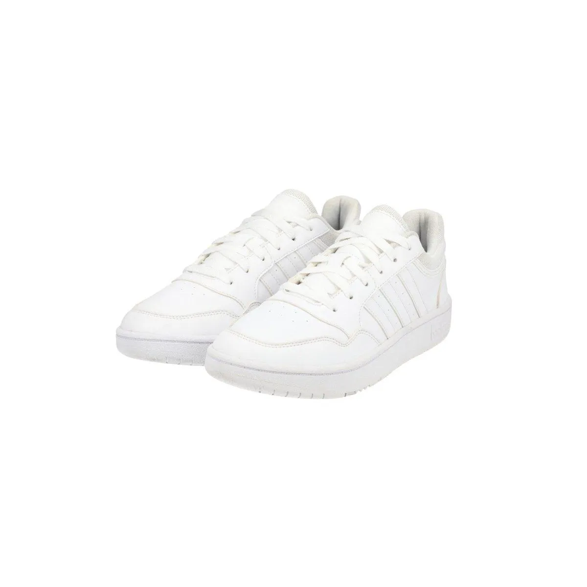 Adidas Hoops Sneakers Fabric White Colour For Kids