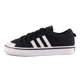 Adidas Nizza Low-Top Sneakers Fabric Black Colour For Women