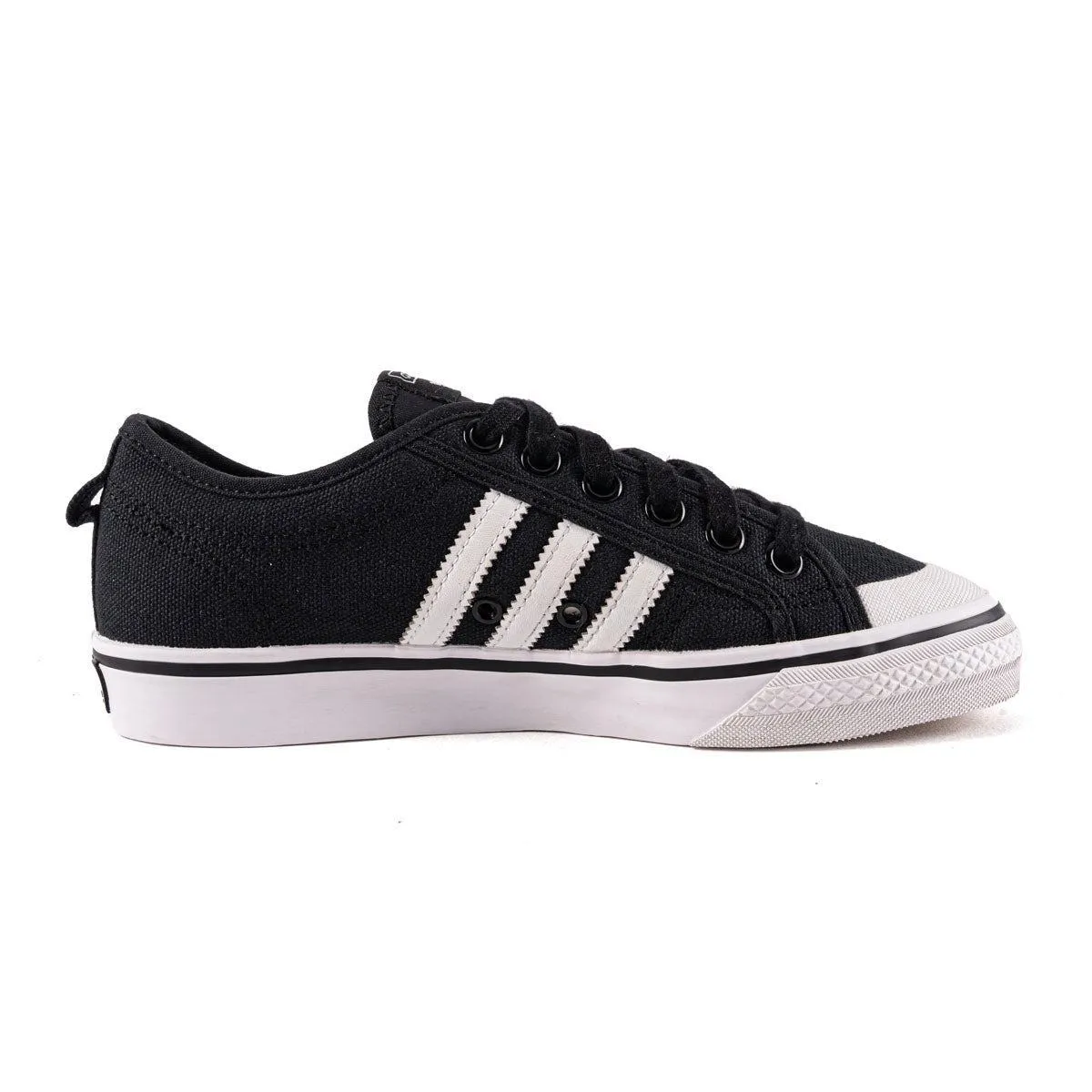 Adidas Nizza Low-Top Sneakers Fabric Black Colour For Women