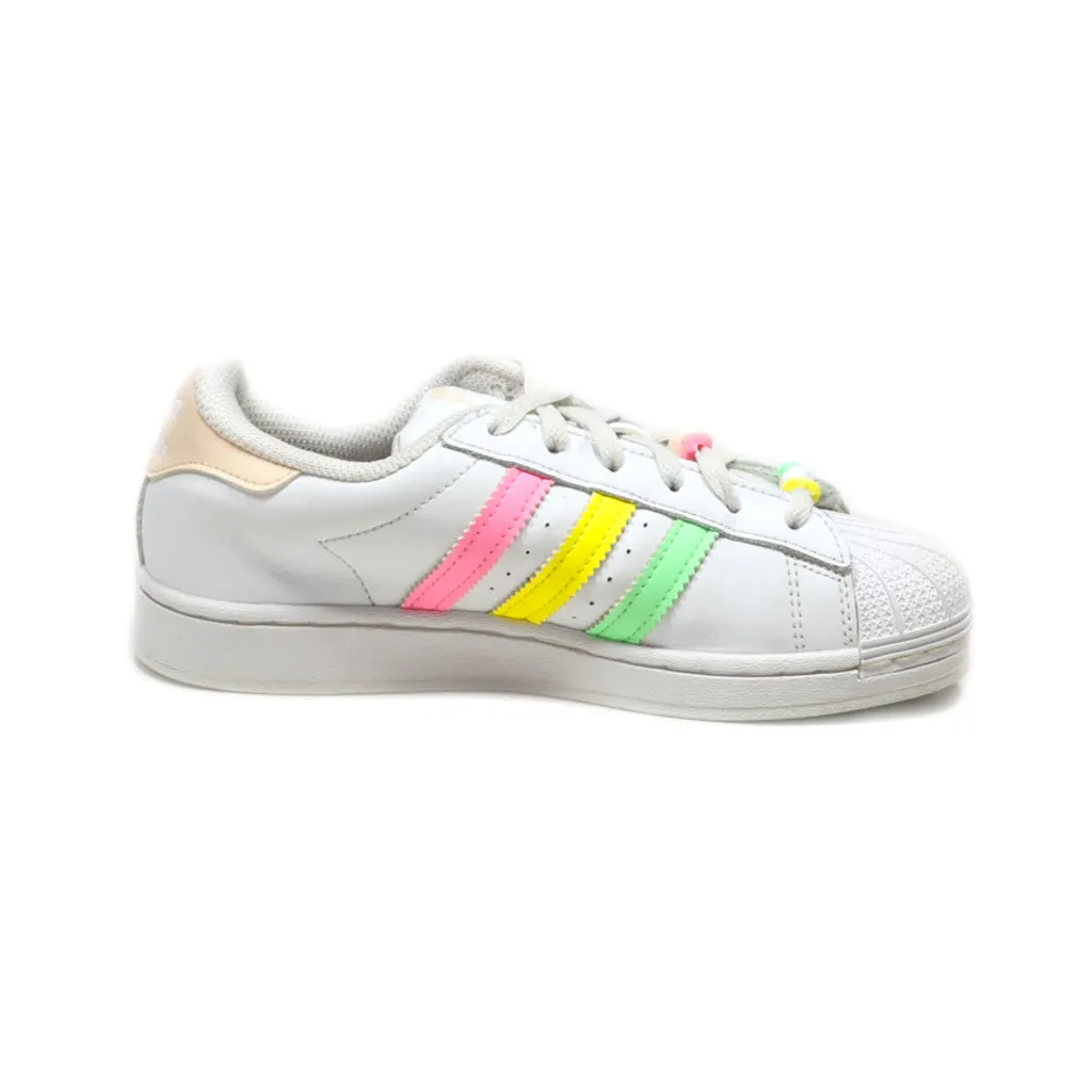 Adidas Superstar 'Cloud Sneakers Leather White Colour For Kids