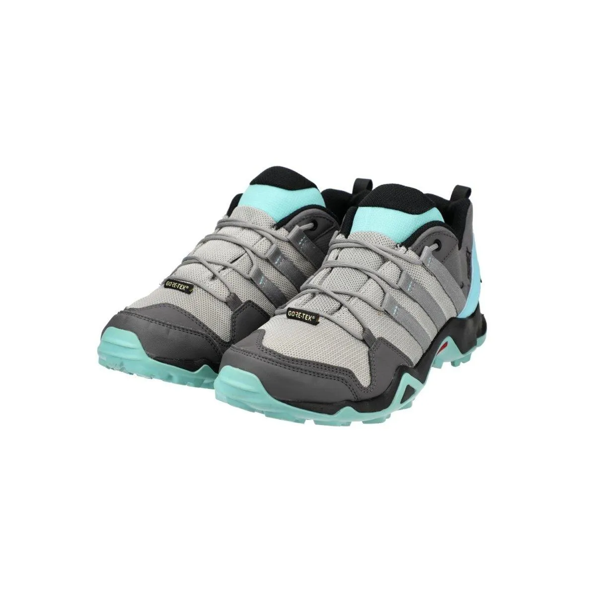 Adidas Terrex Ax2R Gtx Hiking Sport Shoes Fabric Grey Colour For Women