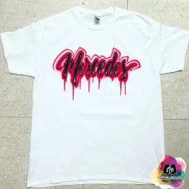 Airbrush Drip Shirt Design