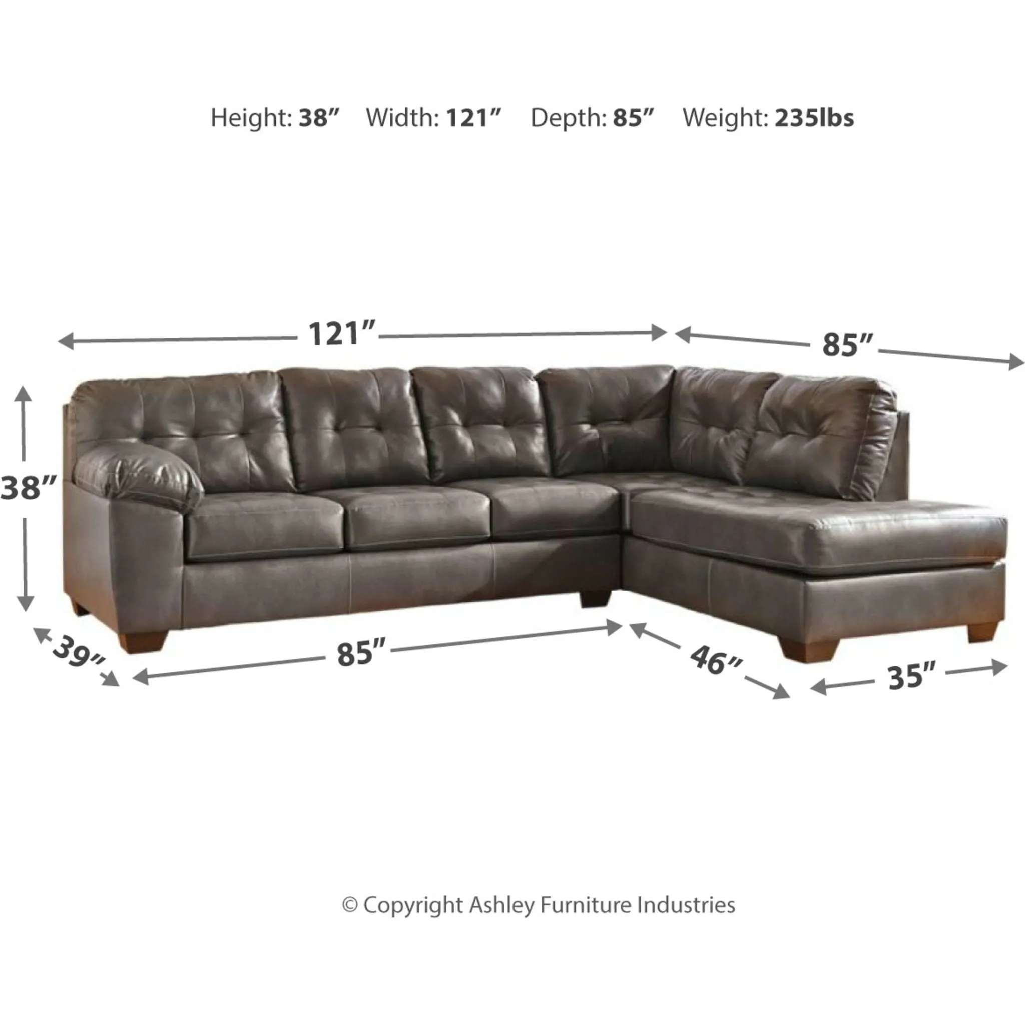 Alliston 2 Piece Sectional