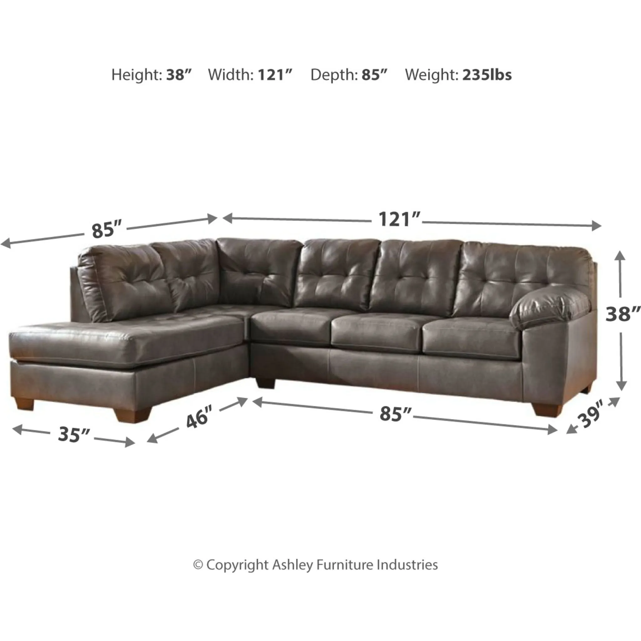 Alliston 2 Piece Sectional