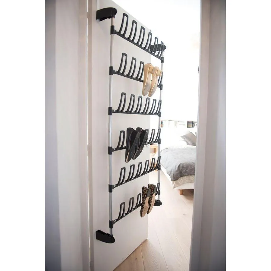 Angela 18 Pair Over Door Shoe Rack