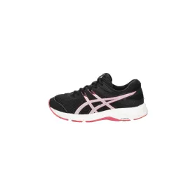 Asics Gel Contend 6 Running Sport Shoes Fabric Black Colour For Women