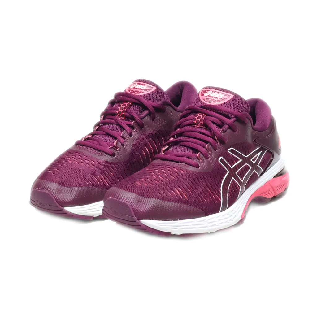 Asics Gel-Kayano 25 Sport Shoes Fabric Maroon Colour For Men