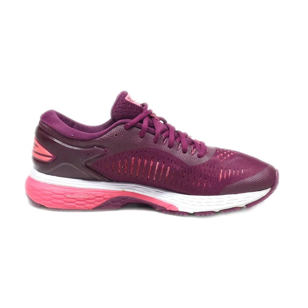 Asics Gel-Kayano 25 Sport Shoes Fabric Maroon Colour For Men