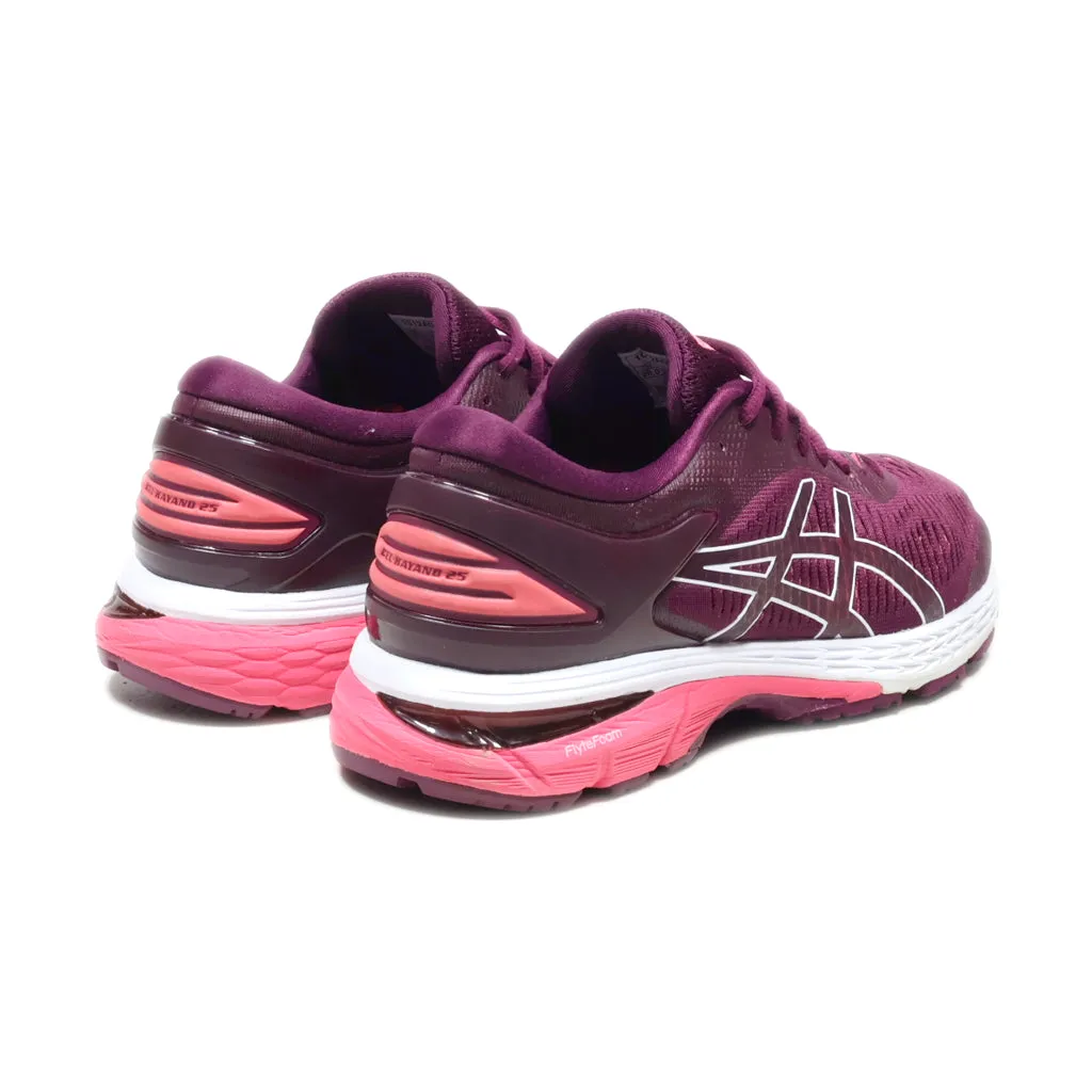 Asics Gel-Kayano 25 Sport Shoes Fabric Maroon Colour For Men