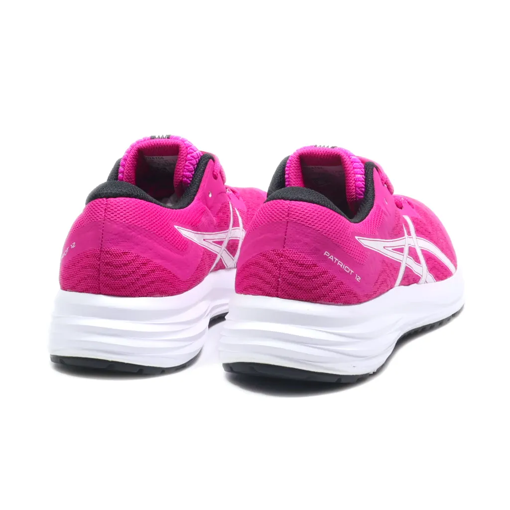 Asics The Patriot 12 Sport Shoes Leather Pink Colour For Women