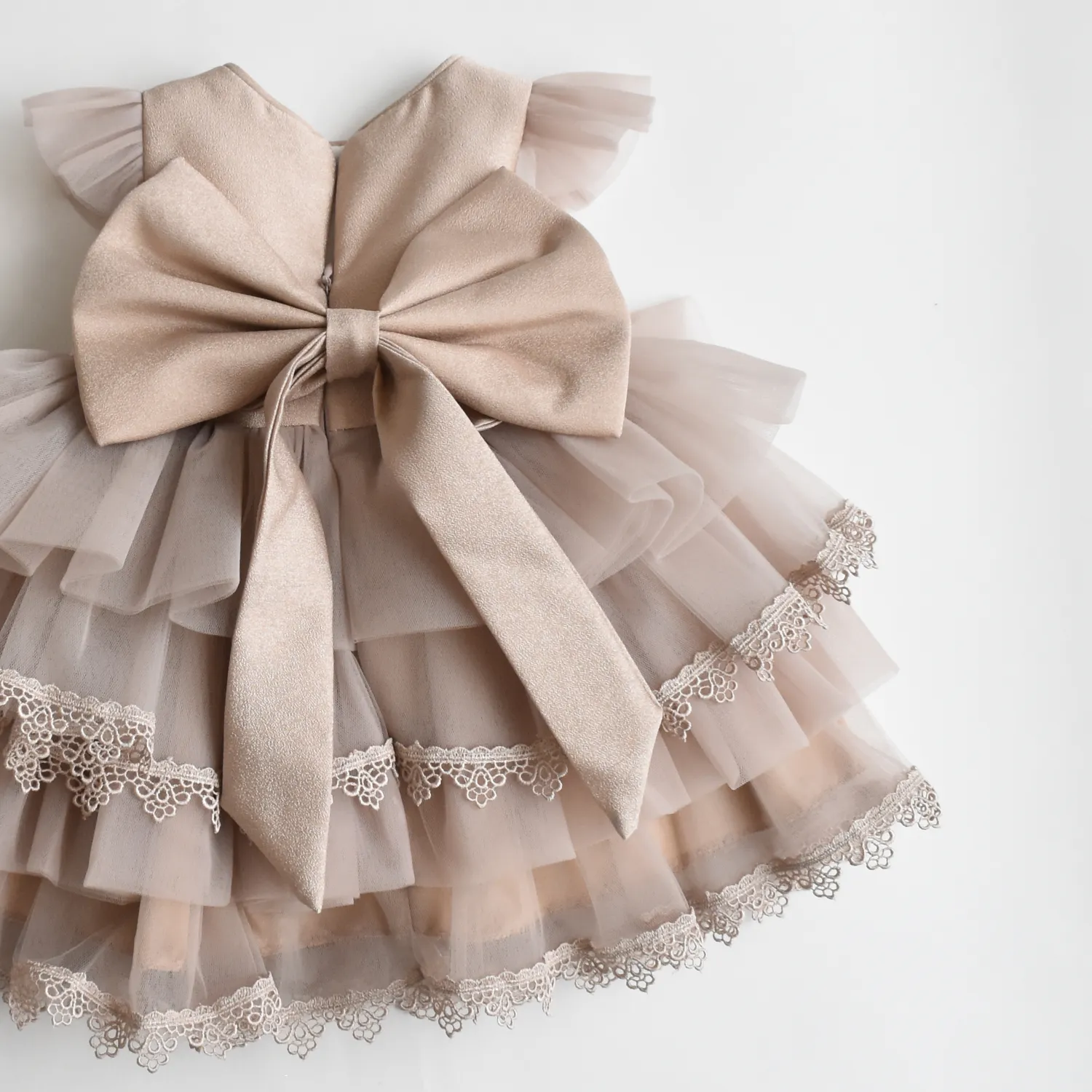 Baby Eva's Frilly Dress