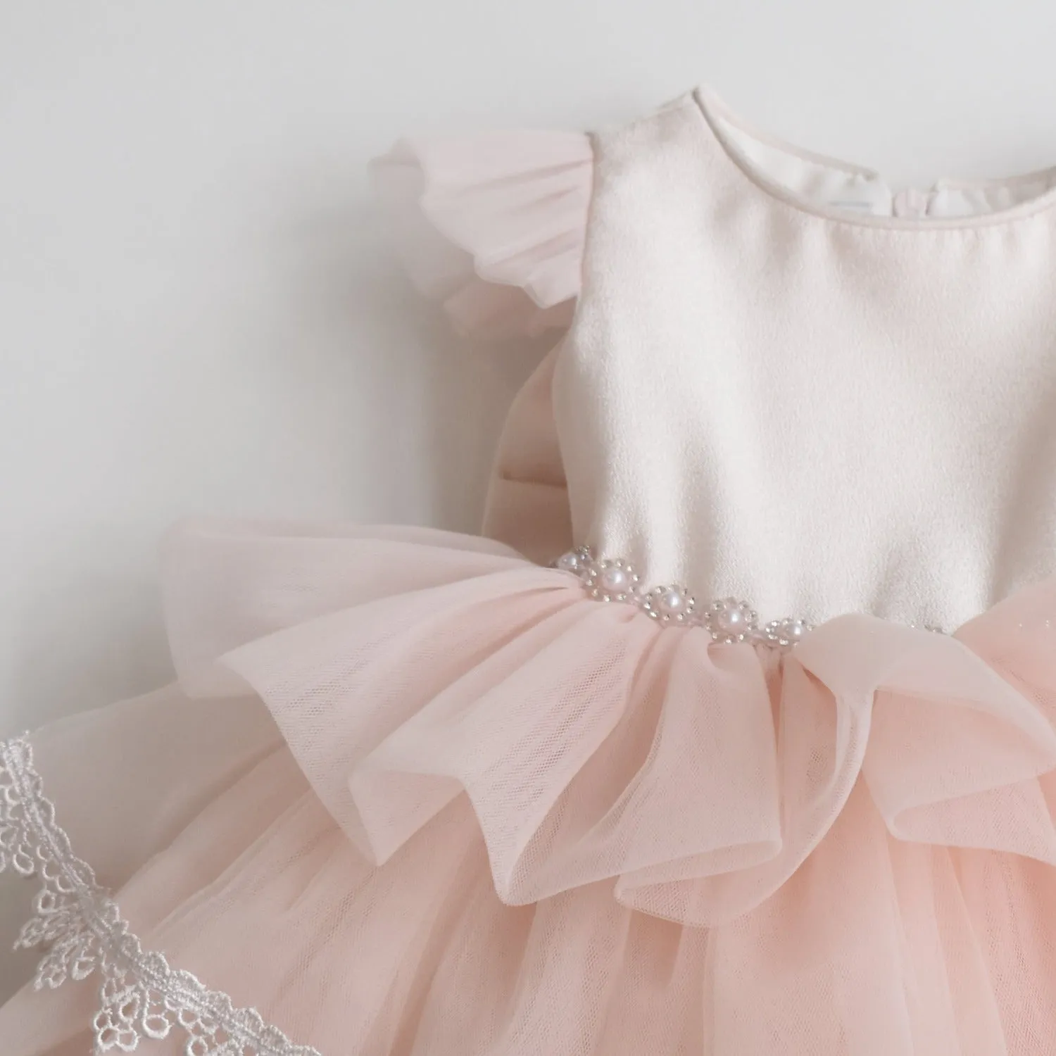 Baby Eva's Frilly Dress