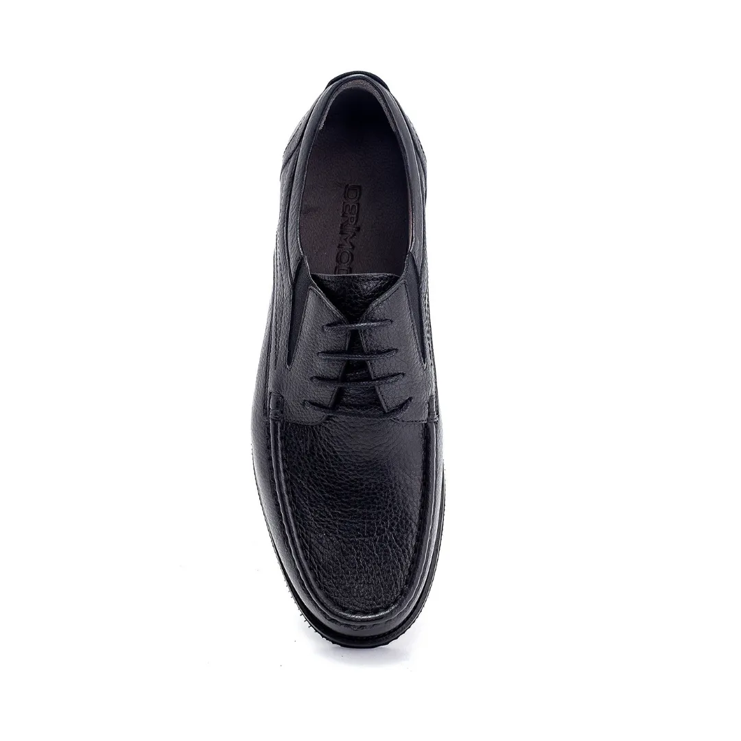 Black Men Leather Shoe