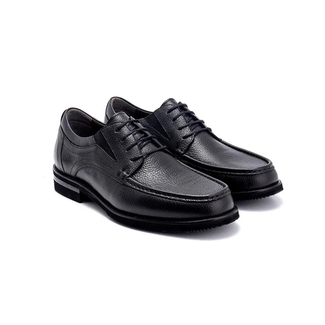 Black Men Leather Shoe