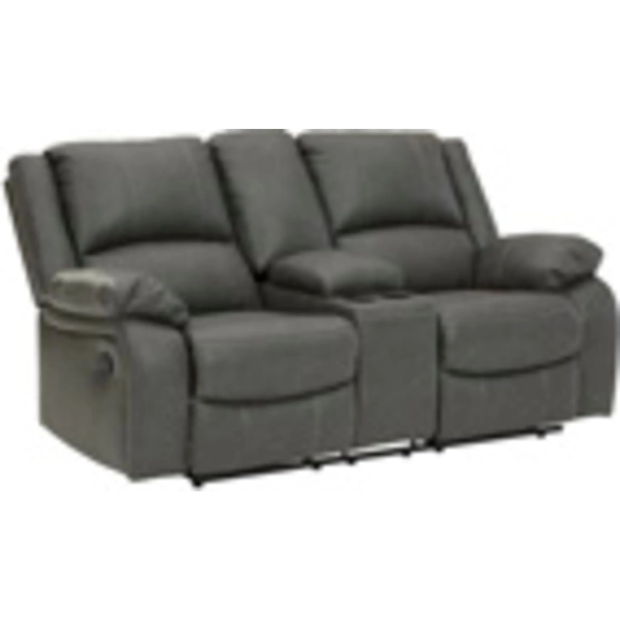 Calderwell Reclining Loveseat with Console