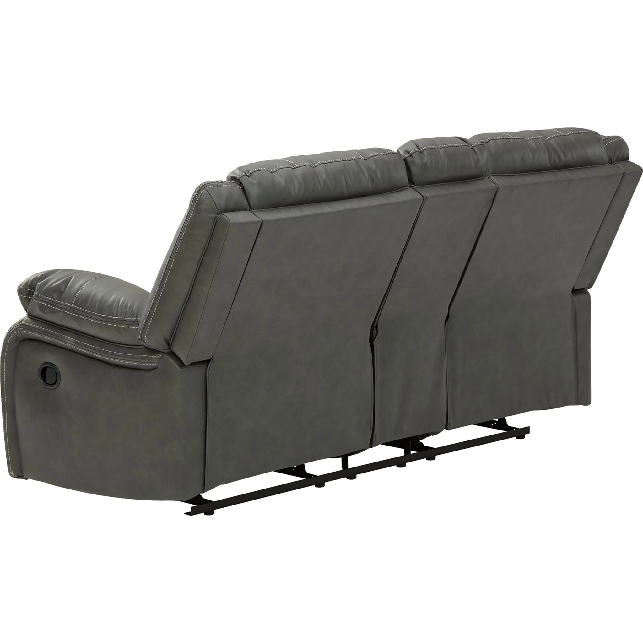 Calderwell Reclining Loveseat with Console