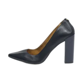 Calvin Klein High-Heel Shoes Leather Black Colour For Women