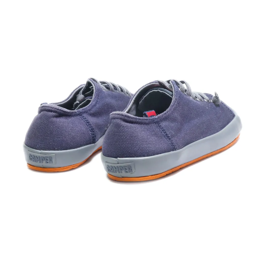 Camper Low-Top Sneakers Canvas Blue Colour For Women