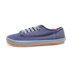 Camper Low-Top Sneakers Canvas Blue Colour For Women