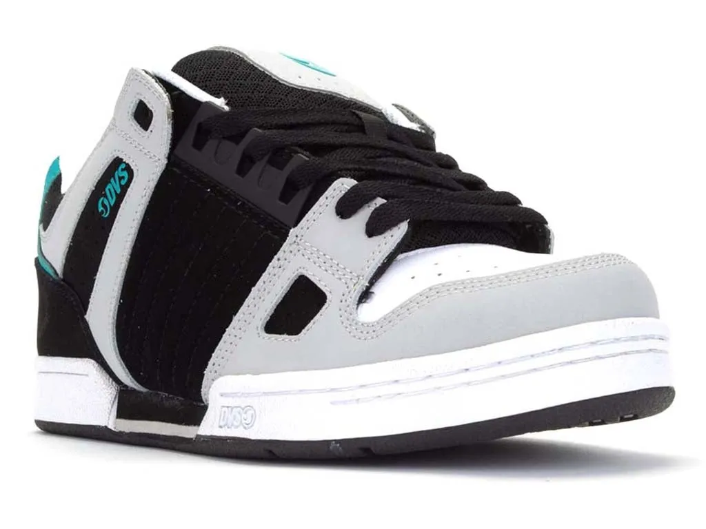 Celsius Black Charcoal White Torquoise Nubuck