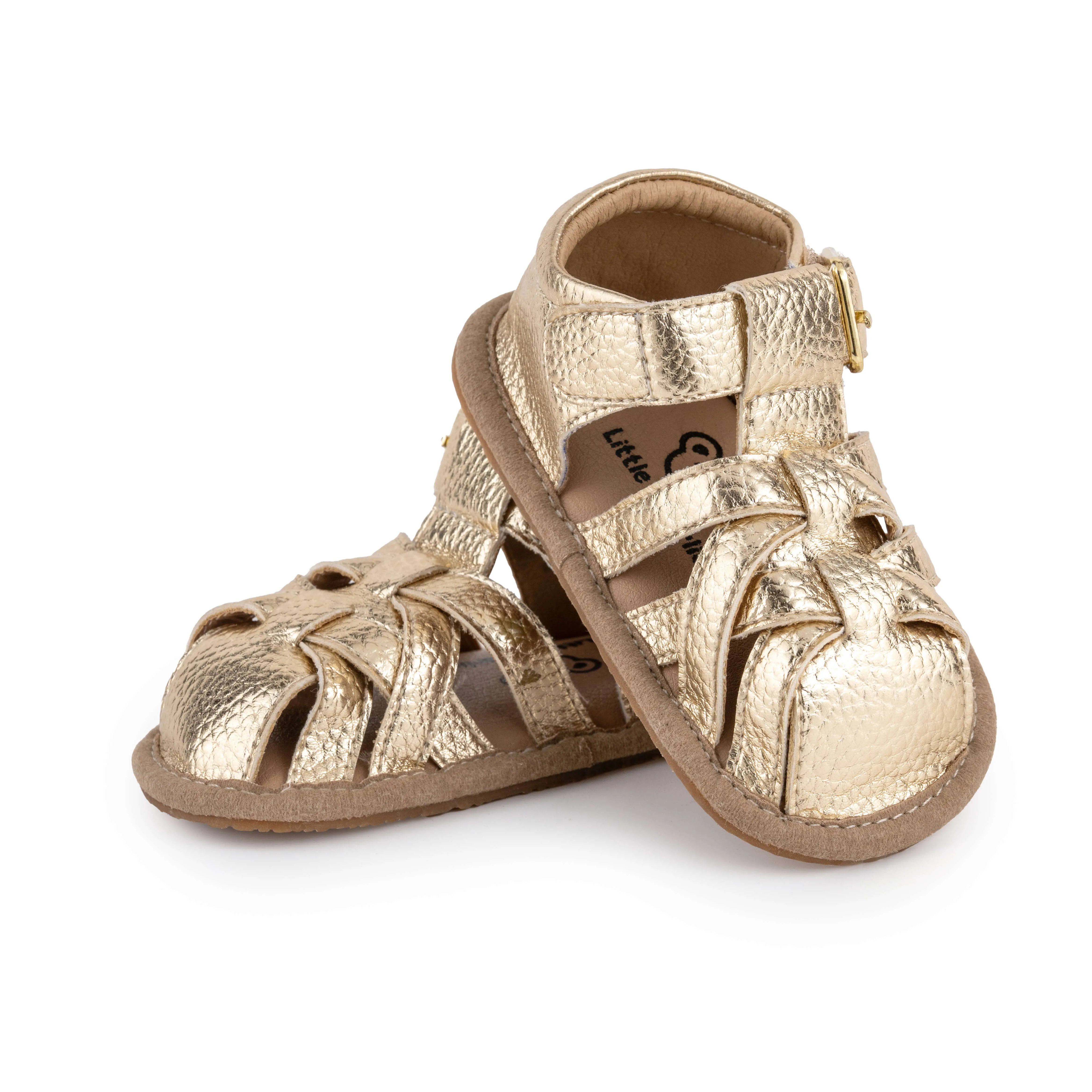 Charlie Soft Sole Sandals - Gold