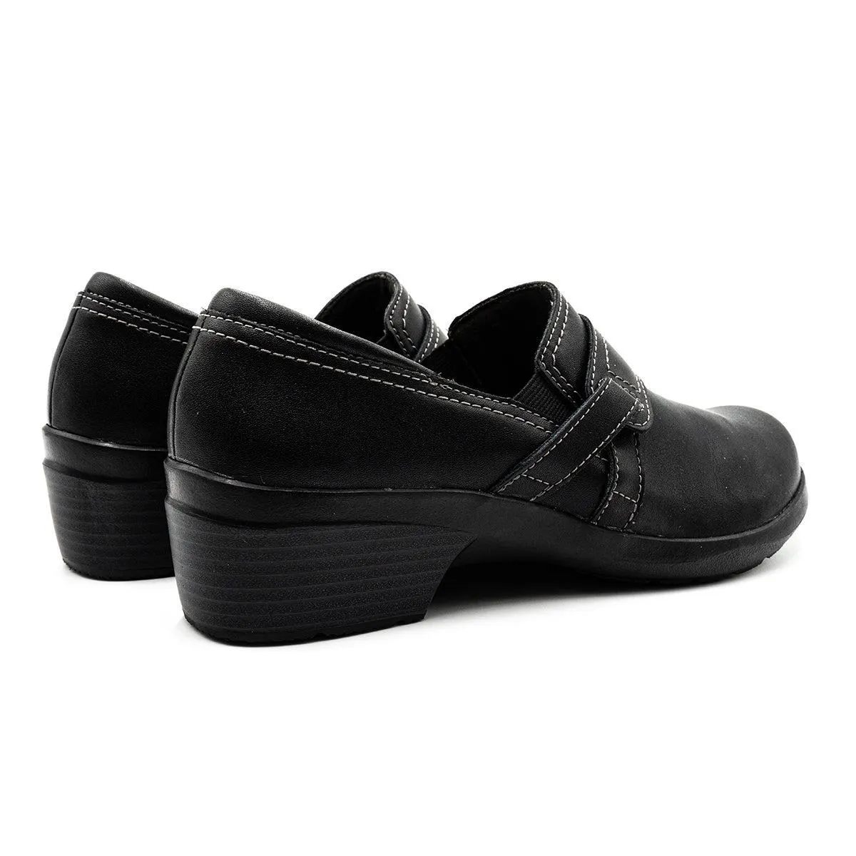 Clarks Angie Poppy High-Heel Shoes Leather Black Colour For Women