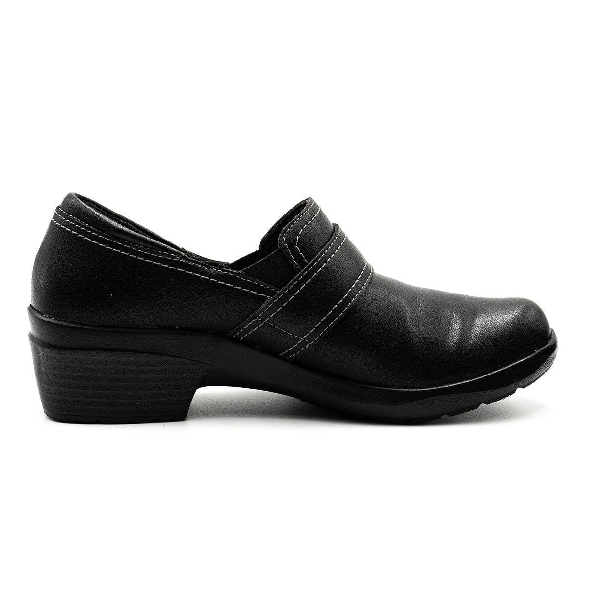 Clarks Angie Poppy High-Heel Shoes Leather Black Colour For Women