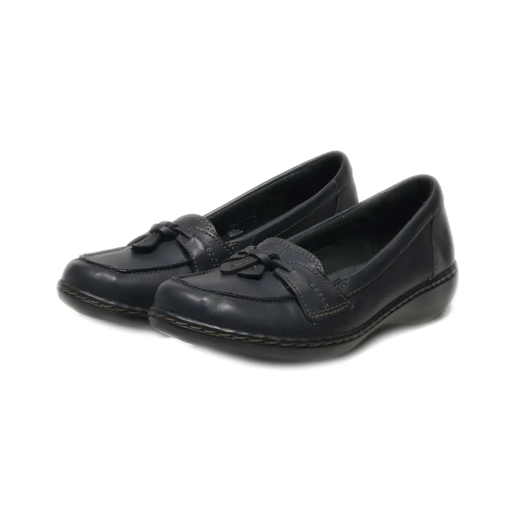 Clarks Collection Espadrilles Leather Black Colour For Kids