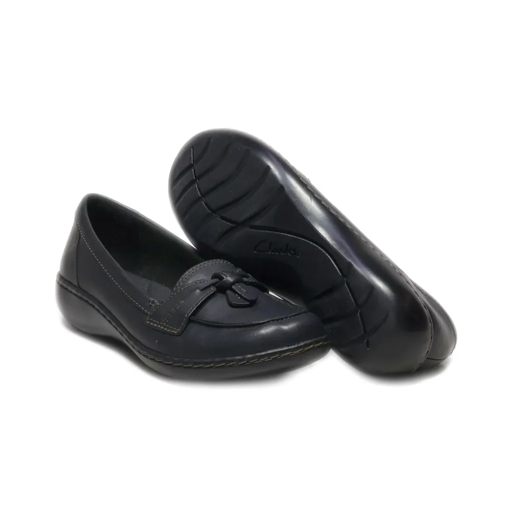 Clarks Collection Espadrilles Leather Black Colour For Kids