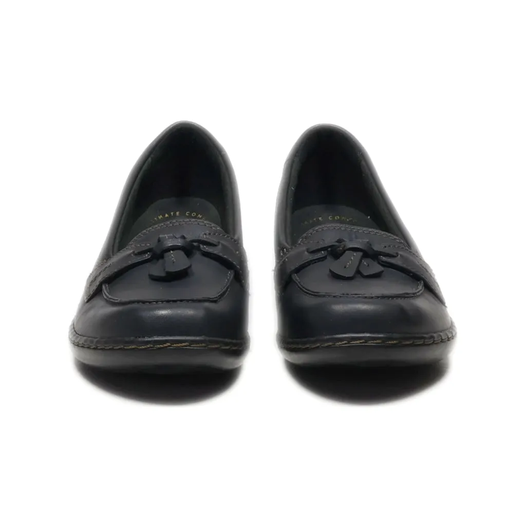 Clarks Collection Espadrilles Leather Black Colour For Kids