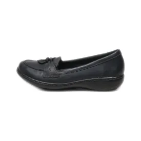 Clarks Collection Espadrilles Leather Black Colour For Kids