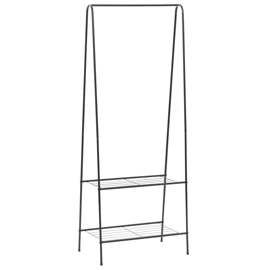 Clothes Rack 59x35x150 cm Black