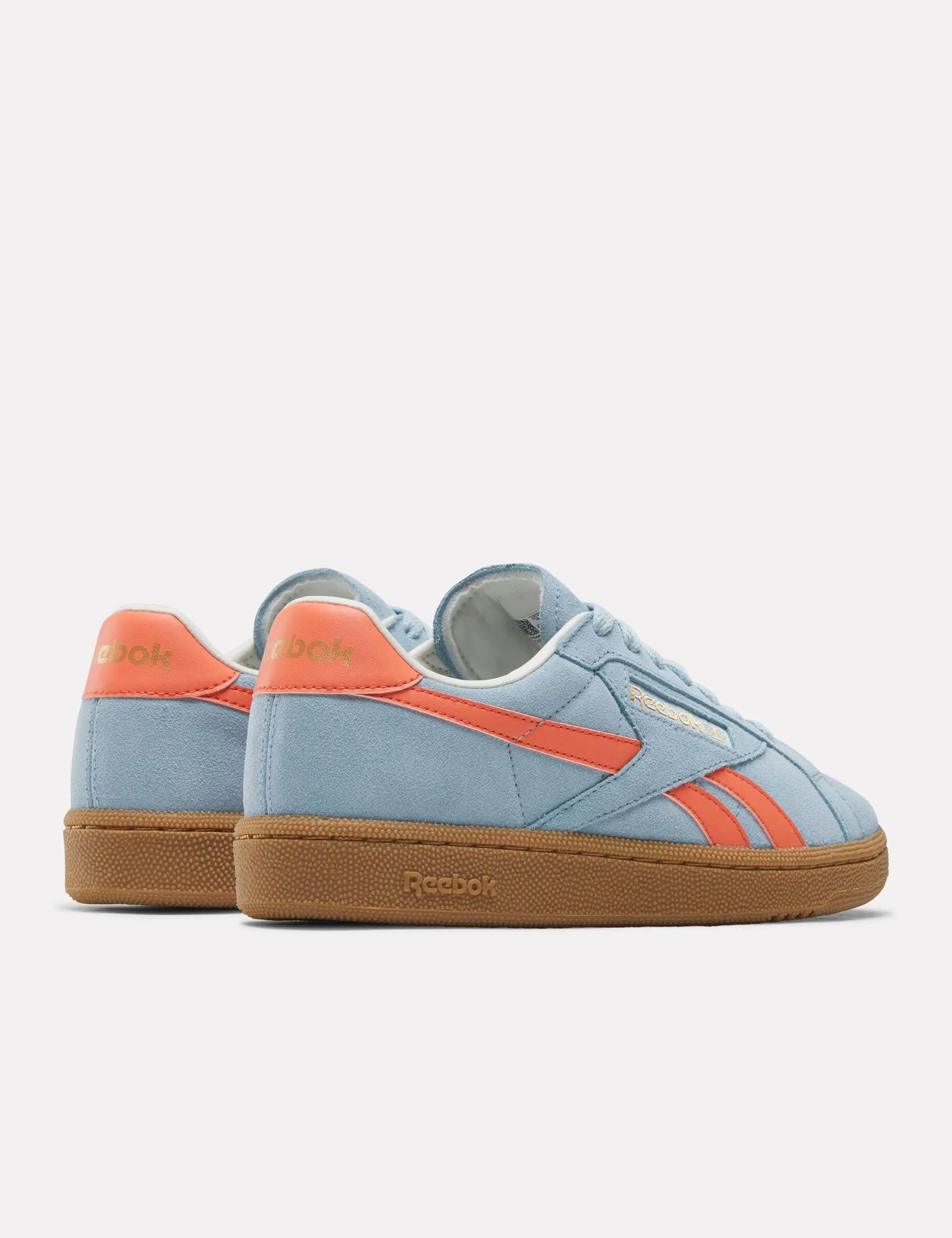 Club C Grounds Shoes - Soft Blue/Supercharged Coral/Gum