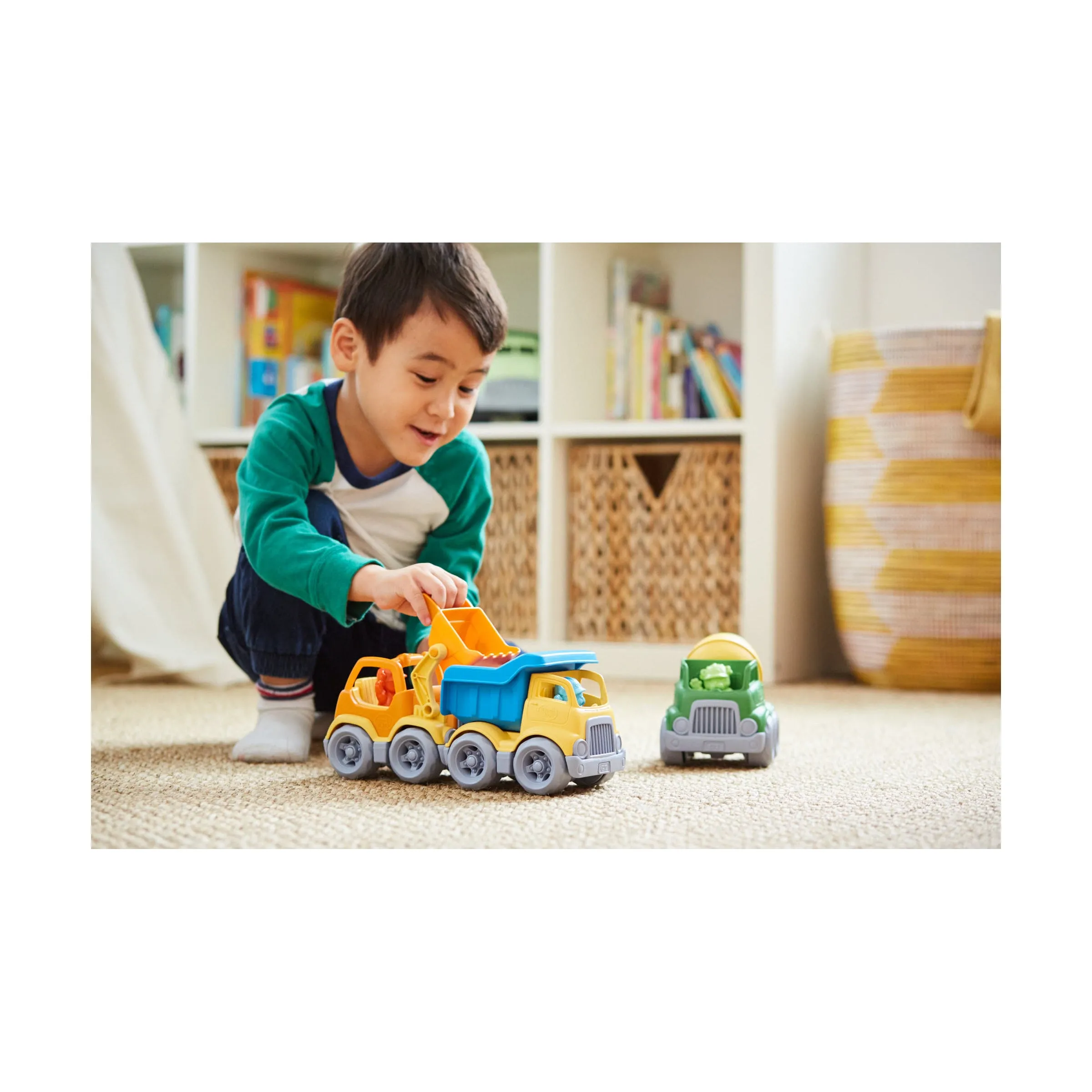 Construction Trucks - 3 Vehicle Gift Set