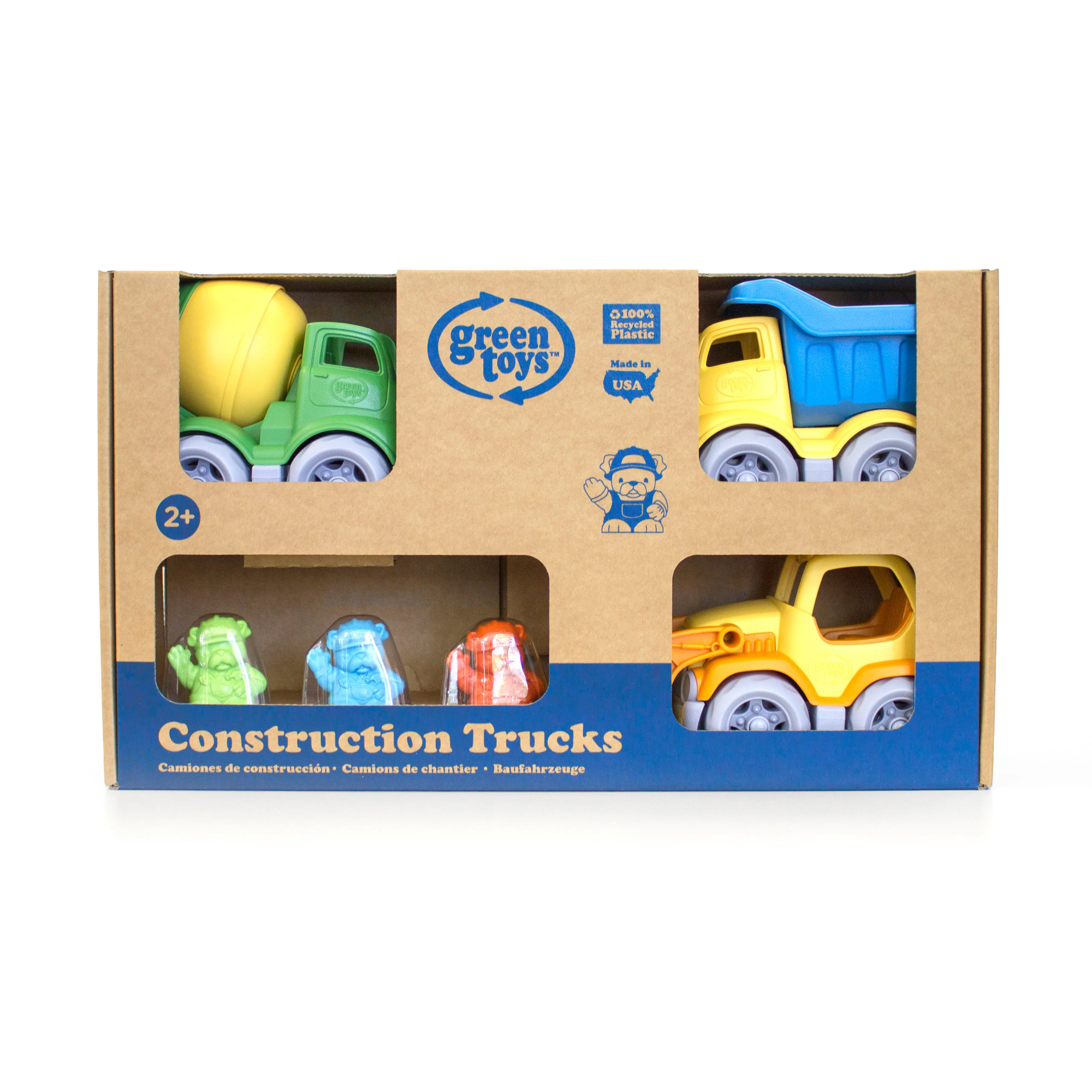 Construction Trucks - 3 Vehicle Gift Set