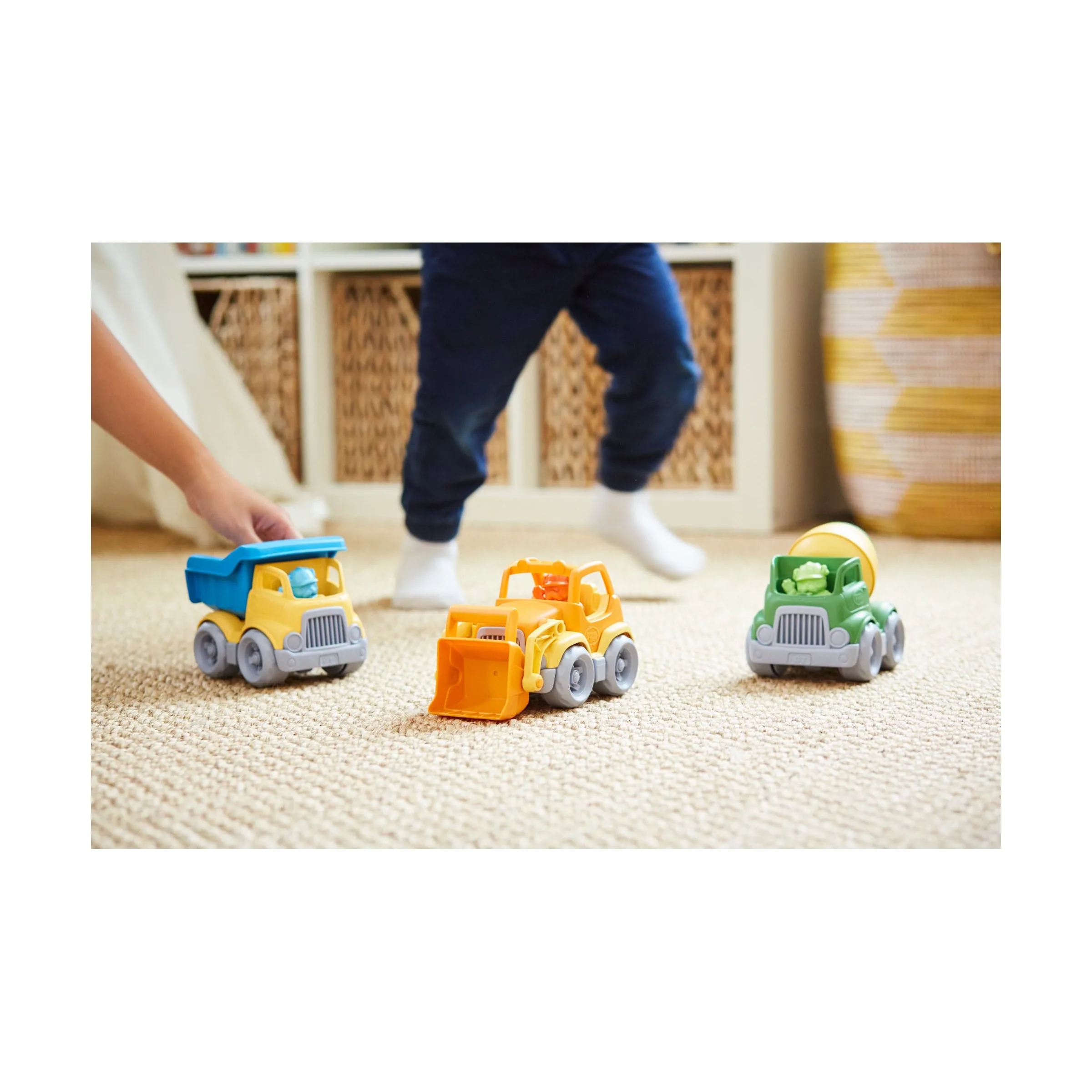 Construction Trucks - 3 Vehicle Gift Set