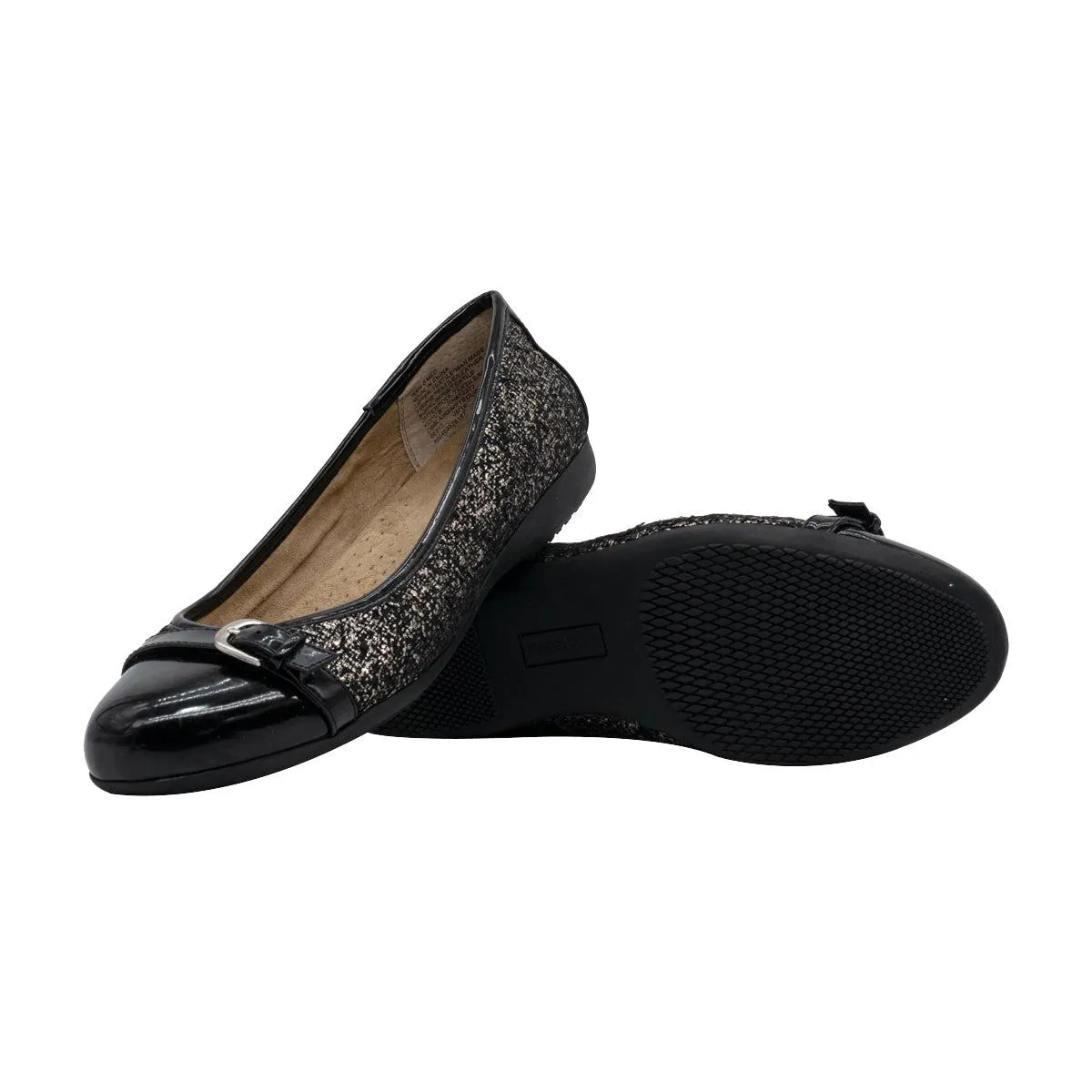 Croft & Barrow Blaire Ballerinas Leather Black Colour For Women