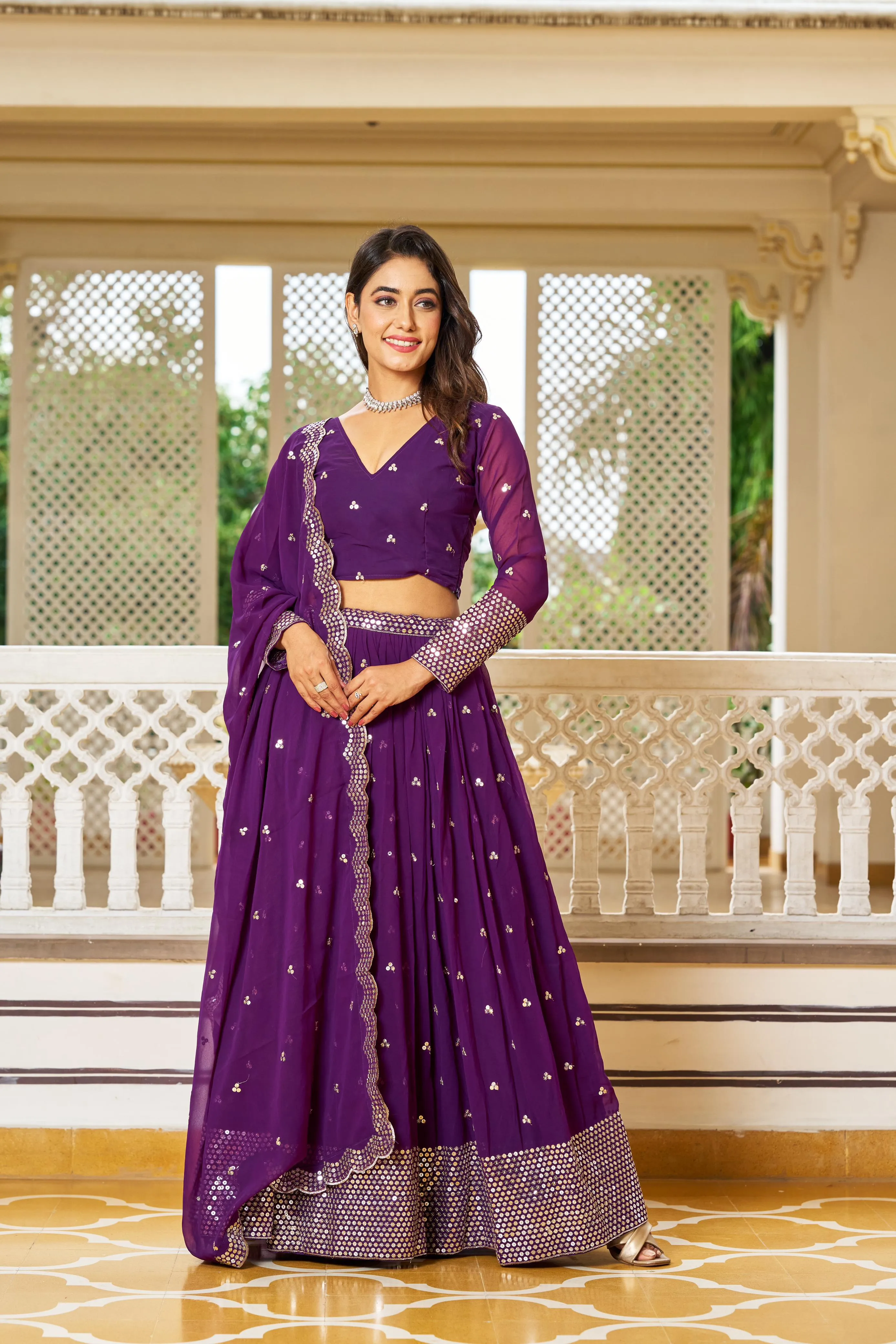 ETHNIC WARDROBE STYLIST DESIGNER LEHENGA CHOLI