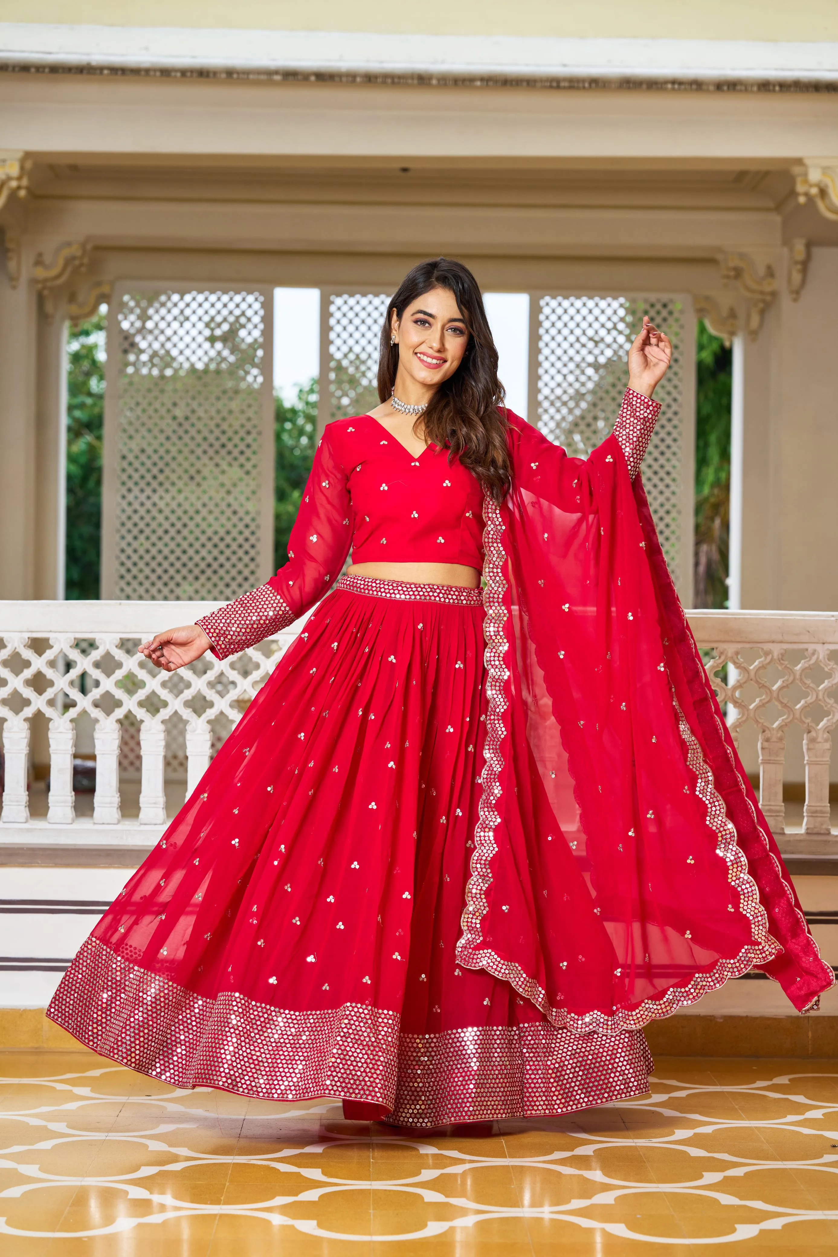 ETHNIC WARDROBE STYLIST DESIGNER LEHENGA CHOLI