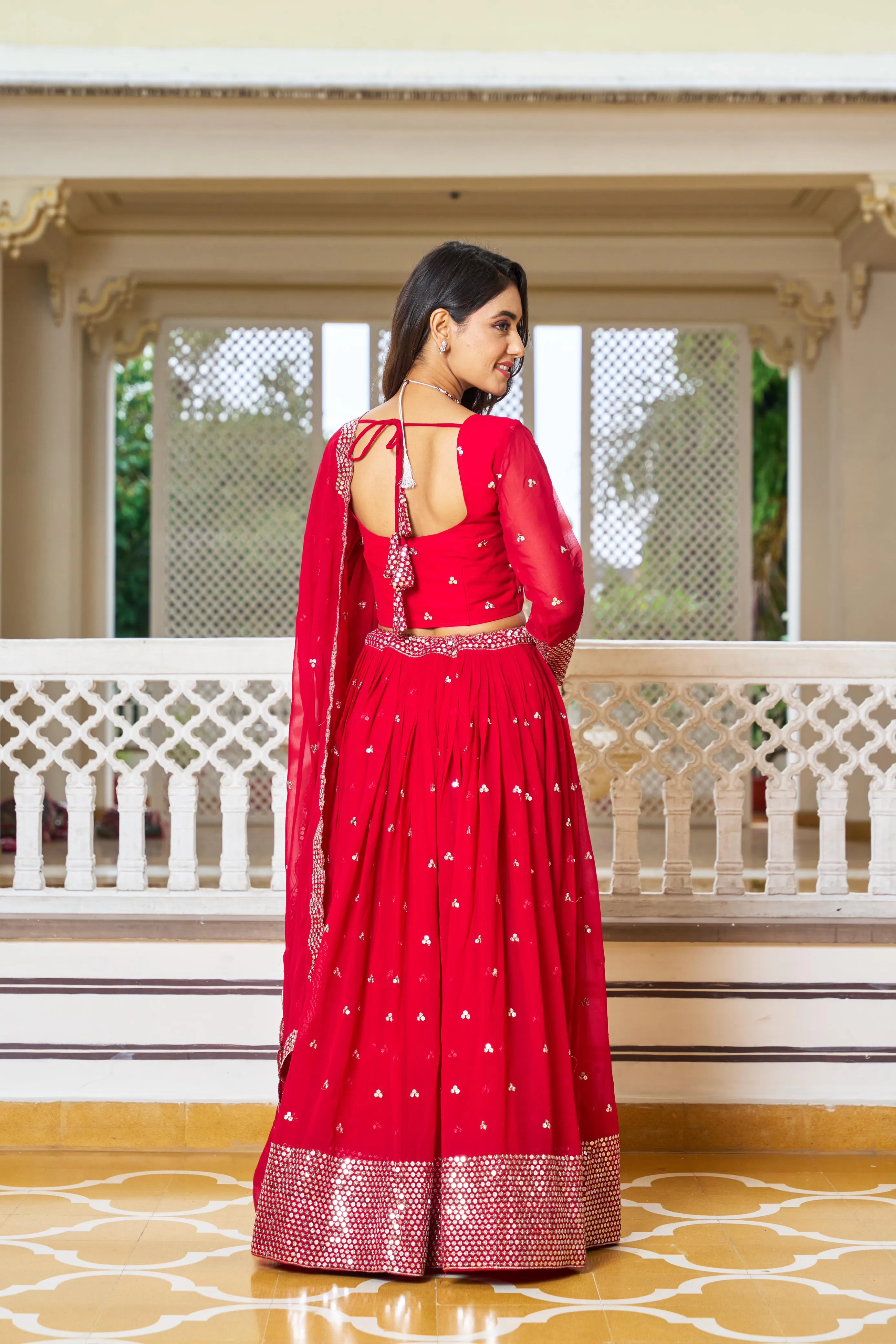 ETHNIC WARDROBE STYLIST DESIGNER LEHENGA CHOLI